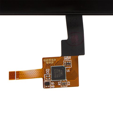 Сенсорный экран для ZTE V9E, черный, с рамкой, емкостный Превью 1