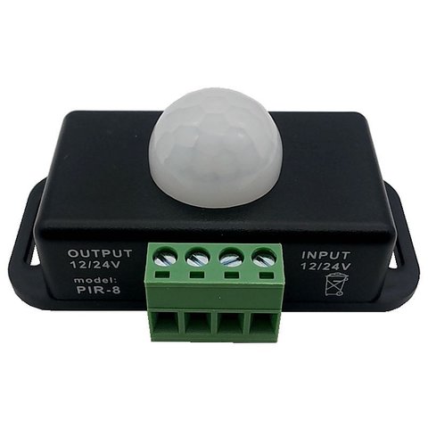 Инфракрасный PIR-датчик движения для светодиодных лент SMD 5050, 3528 Превью 4