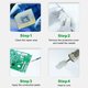Струмопровідний лак RELIFE HW31, 0,2 мл, silver conductive paint Прев'ю 6