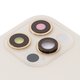 Задняя панель корпуса для iPhone 12 Pro, золотистая, со стеклом камеры, small hole Превью 1
