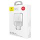 Mains Charger Baseus GS-518, (10.5 W, white, 2 outputs) #CCALL-MN02 Preview 1