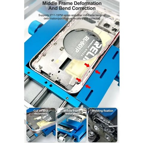 Soporte RELIFE RL-601P, Para reparar dispositivos móviles Vista previa  3