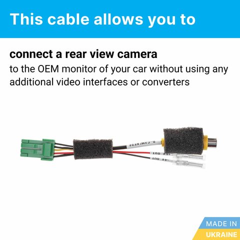 Camera Connection Cable for Suzuki Preview 1