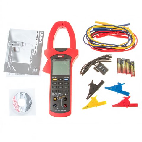 Pinza amperimétrica digital UNI-T UT243 Vista previa  7