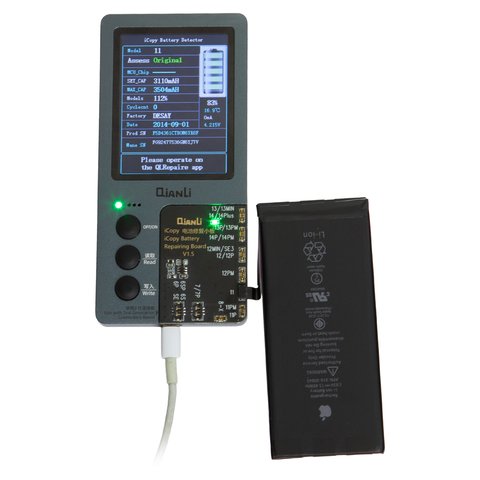 Batería puede usarse con iPhone 11, Li-ion, 3.83 V , 3500 mAh, mayor capacidad, original IC, #616-00643 Vista previa  1