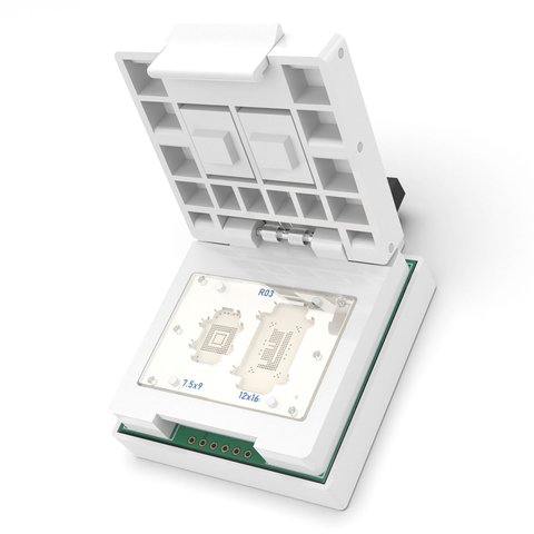 Versión mejorada 2025 - Adaptador 2 en 1 eMMC / eMCP (169-FBGA,153-FBGA,162-FBGA,186-FBGA) para UFI-Box Vista previa  1