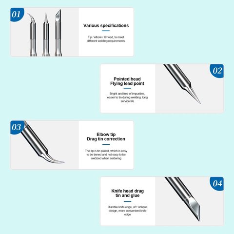 Punta para cautín Sunshine SS-C210-K Vista previa  7