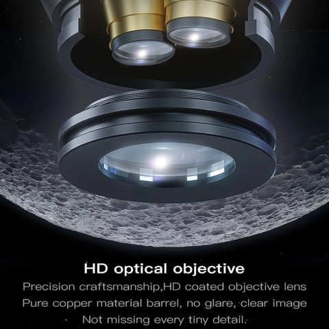 Microscopio Mechanic MOS300-M3, trinocular, 6X-45X Vista previa  3