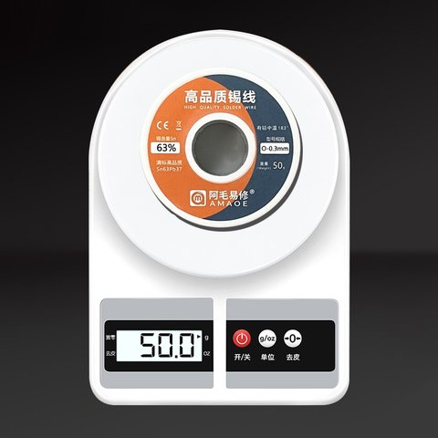 Estaño Amaoe 6337-O, Sn 63% , Pb 37%, 0.3 mm, 50 g Vista previa  3