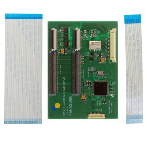 Видеоинтерфейс с LVDS-входом для Toyota Camry 2018– г.в. с головным устройством Panasonic Превью 2