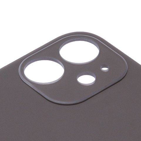Задняя панель корпуса для iPhone 11, черная, не нужно снимать стекло камеры, AAA, big hole Превью 1