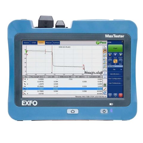 Оптичний рефлектометр EXFO Maxtester MAX-720C-SM1 Прев'ю 3