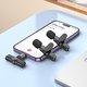 Микрофон петличный Borofone BKF12, беспроводной, с клипсой, USB тип-C, Lightning Превью 3