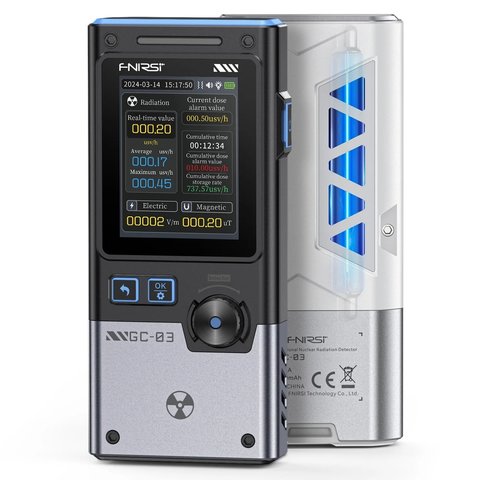 Дозиметр-радіометр FNIRSI GC-01 Прев'ю 1