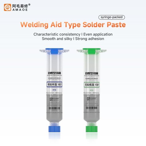 BGA паста Amaoe M14, 183 °C, 20 г Прев'ю 1