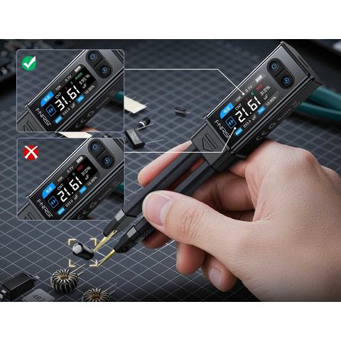 Измеритель RLC FNIRSI LCR-ST2 Plus Превью 3