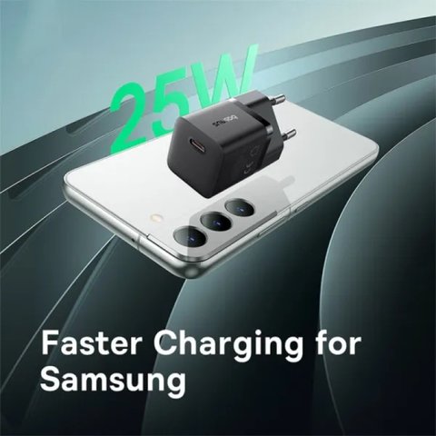 Сетевое зарядное устройство Baseus GaN5 mini, 25 Вт, Fast Charge, черный, 1 порт, #P10110909113-00 Превью 2