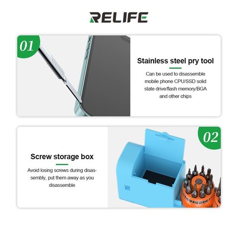 Набір викруток RELIFE RL-5122 , 43 in 1 Прев'ю 2