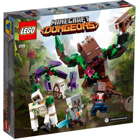 Конструктор LEGO Minecraft Гидкі джунглі (21176) Прев'ю 1